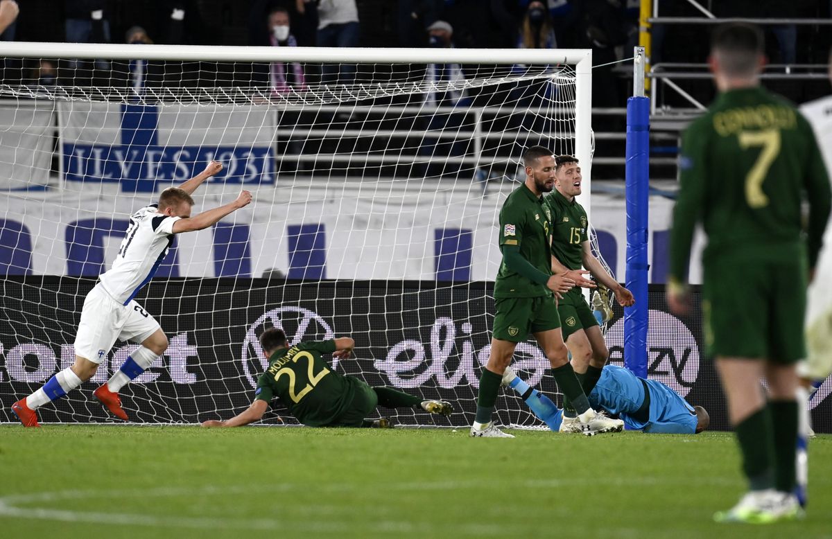 Finland v Republic of Ireland – UEFA Nations League – Group 4 – League B – Helsinki Olympic Stadium