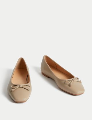 Bow Flat Ballet Pumps