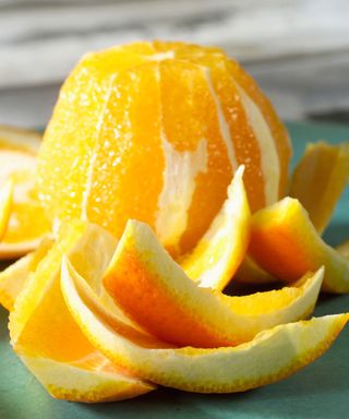 orange peel slices