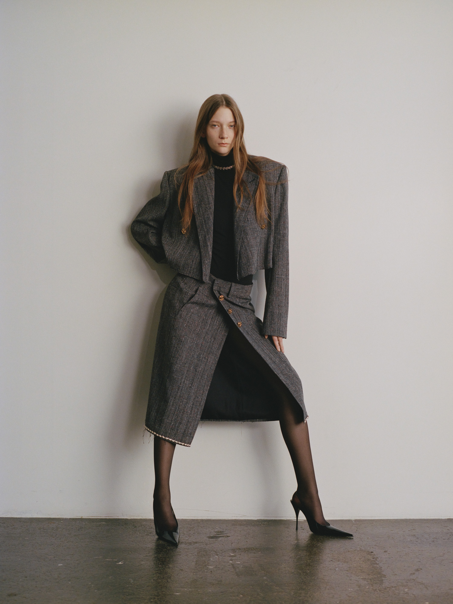 Grey Fashion Trend Office Uniform S/S 2026