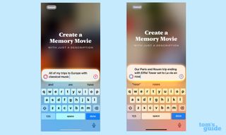 prompts to create memory movies