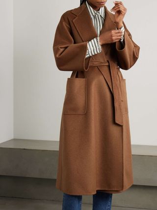 Ludmilla Belted Cashmere Coat