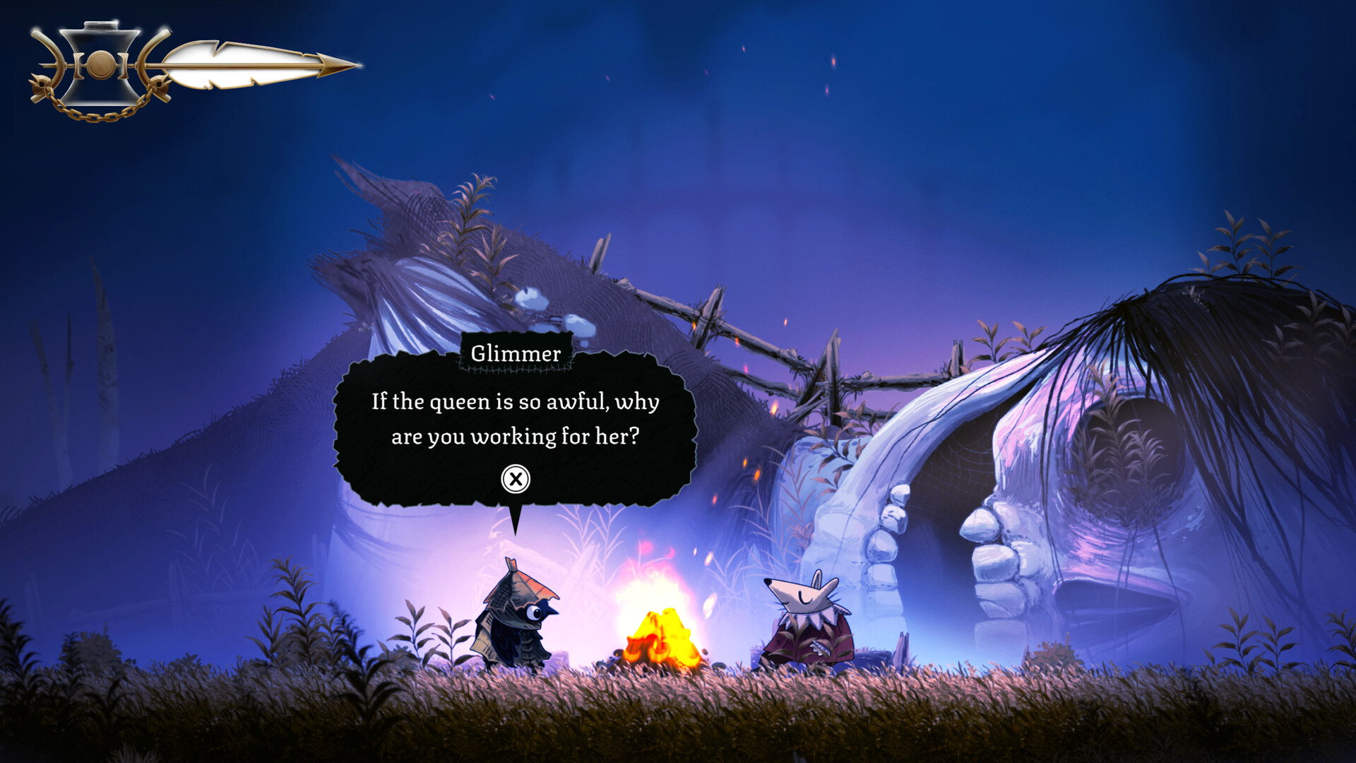 A screenshot of the upcoming Xbox game, Well Dweller