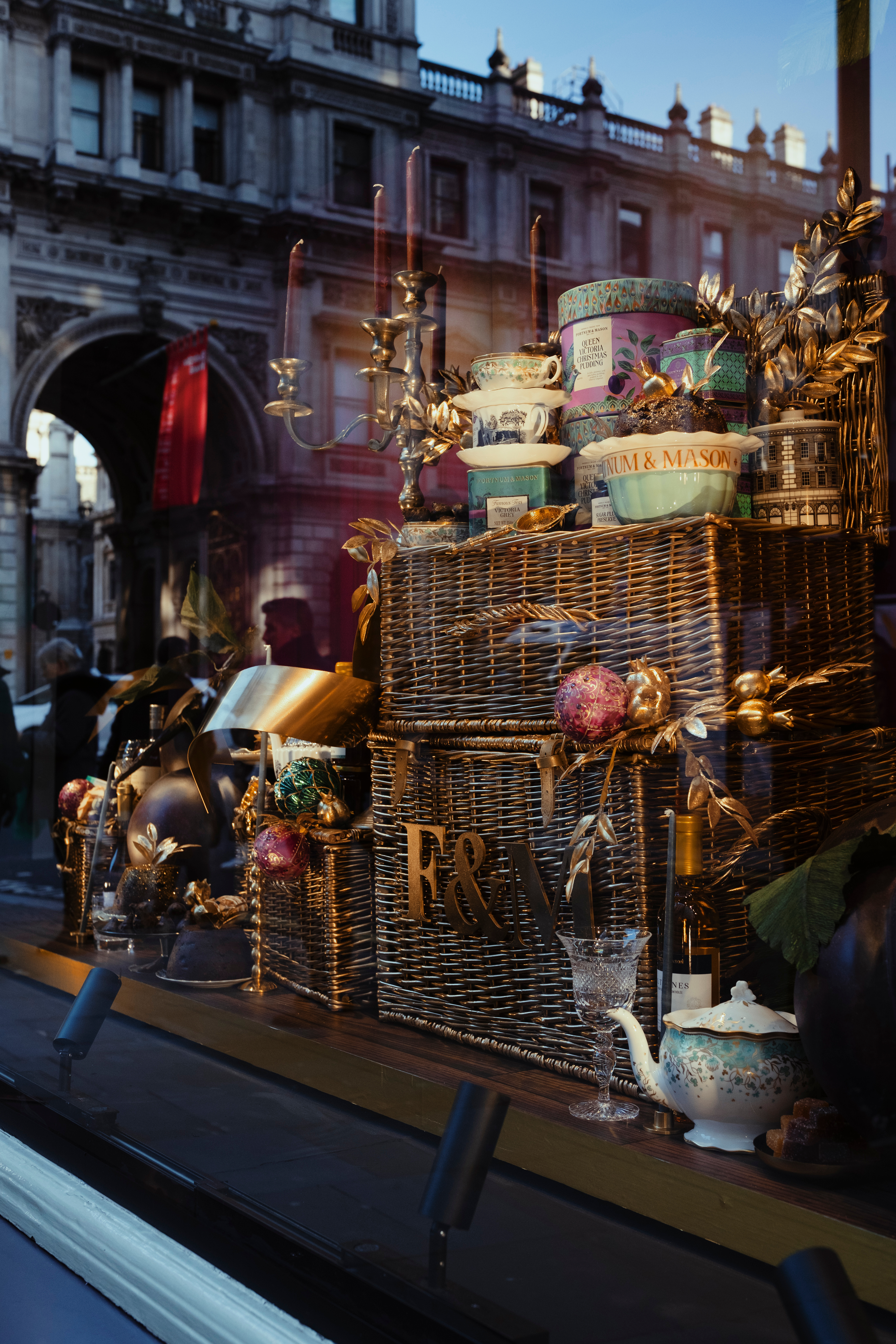 Christmas shop windows