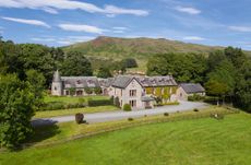 Camusericht Lodge estate on Loch Rannoch.