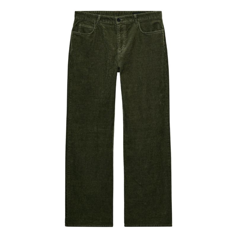 Zara green cord trousers
