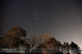 Geminid Meteor Shower From South Georgia
