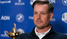 Stenson sits in front of the Ryder Cup