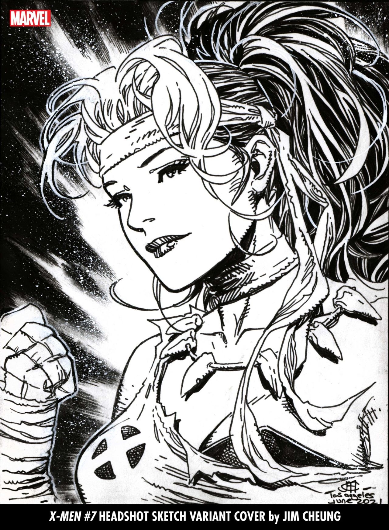Jim Cheung sketch variant covers
