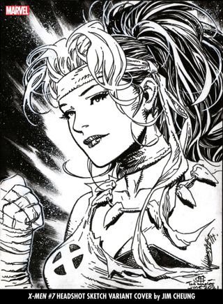 Jim Cheung sketch variant covers