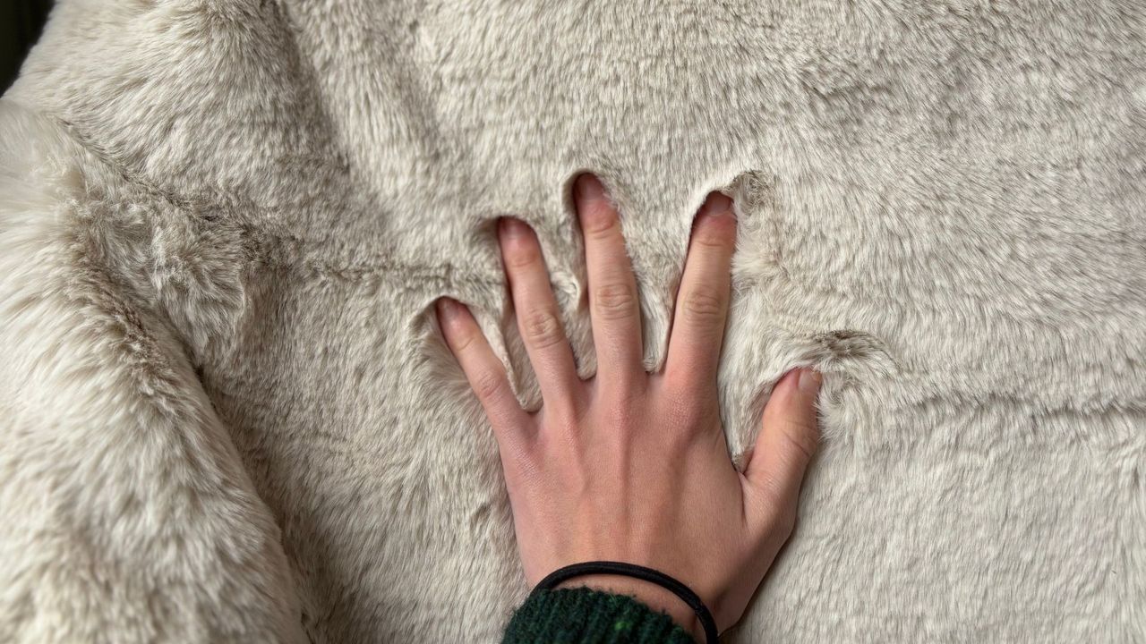Testing The White Company Faux Fur Heated Throw