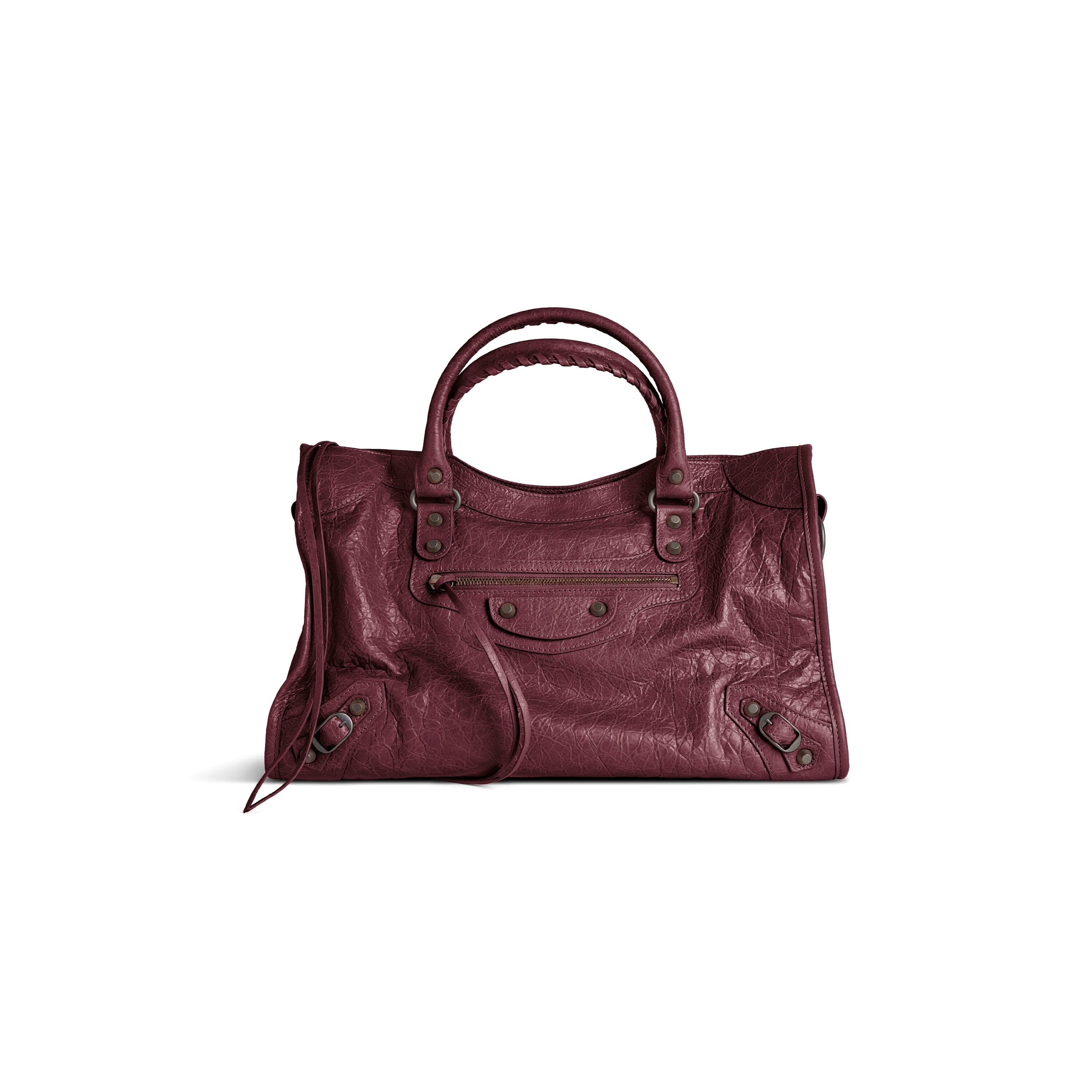 Women's Le City Bag Medium in Dark Burgundy