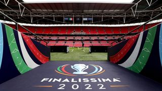 Wembley stadium ready for Italy vs Argentina