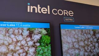 Image of Intel's booth at IFA 2024.