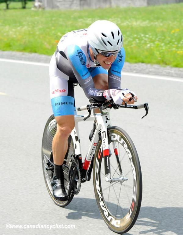 Frank Parisien was the second Canadian finisher, in 9th