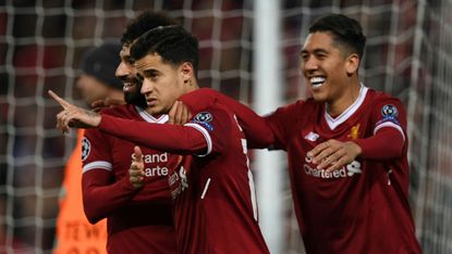 Philippe Coutinho Liverpool Champions League