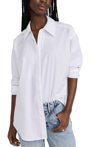 Good American Button Down 2.0 Shirt (Was $149) 