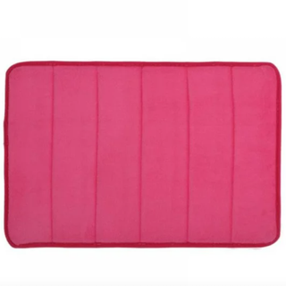 Spdoo Memory Foam Bath Mats in pink