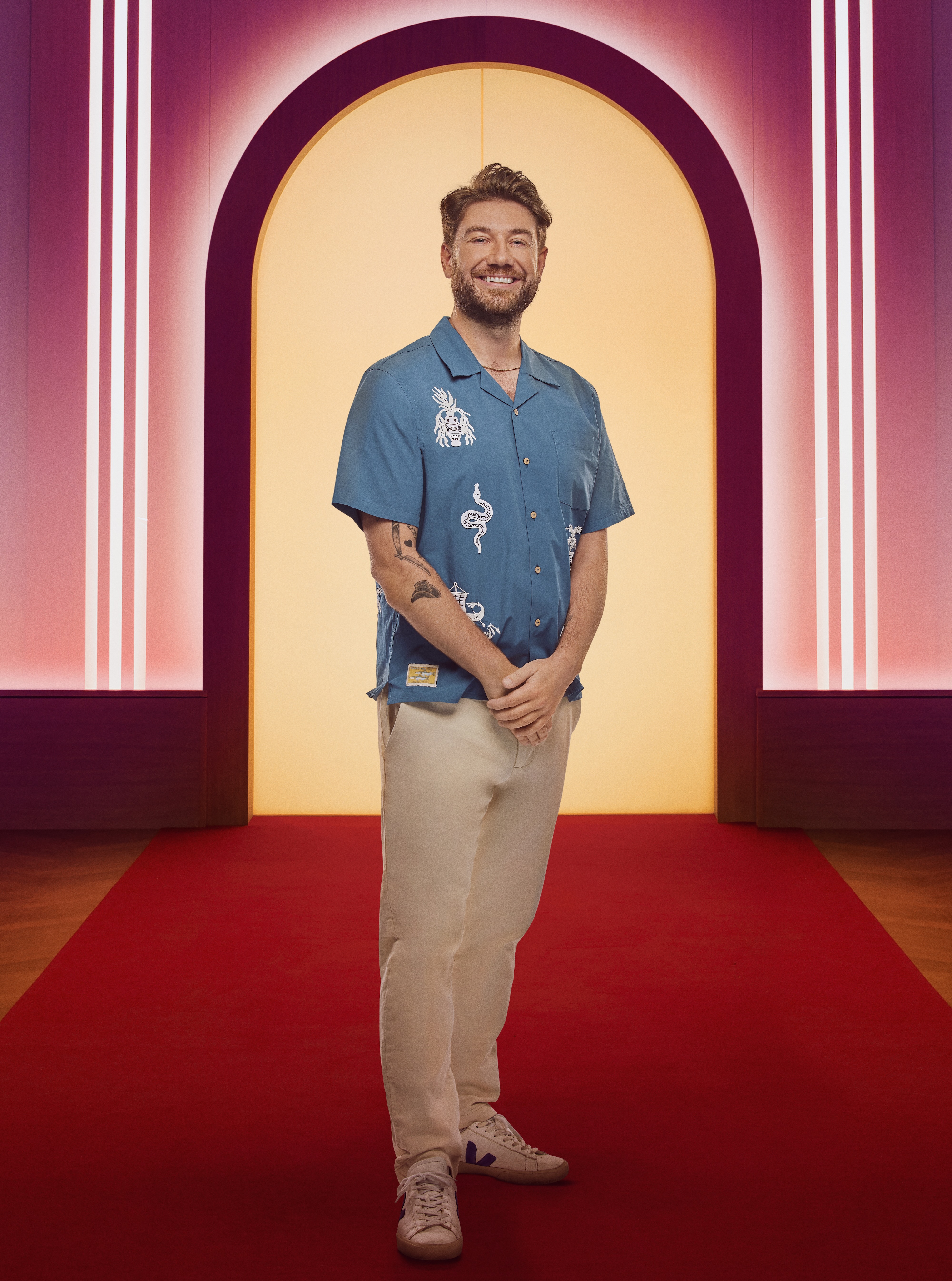 Love is Blind: UK: Season 2. Tom in Love is Blind: UK: Season 2. Cr. Courtesy of Netflix/Tom Dymond Â© 2025