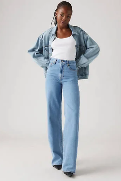 Levi's, Ribcage Wide Leg Jeans (Were $98)