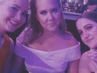 Amy Schumer Jennifer Lawrence And Her Sis At The Golden Globes 2016 Party