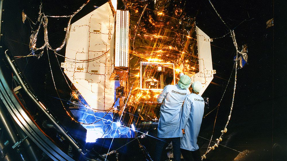 ОАО РОСАТ. Swiss researcher of Satellite images Benjamin Pitte..
