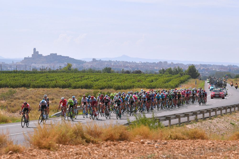 Scenery along the route of stage 19 at the Vuelta