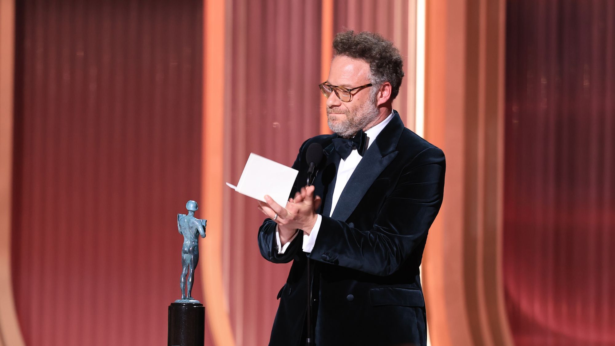 Seth Rogen’s Emotional SAG Awards Tribute to Catherine O’Hara Is Going ...