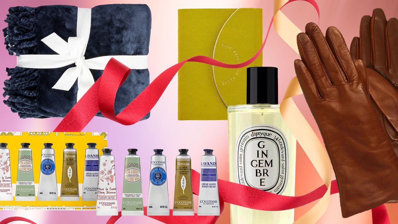 A collage of the best gifts for boss.