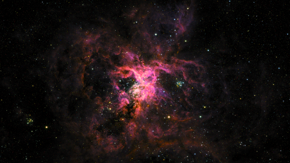 Cette « tarentule » dans l’espace pourrait nous apprendre les secrets de la matière noire