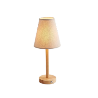 scandi simple battery operated lamp