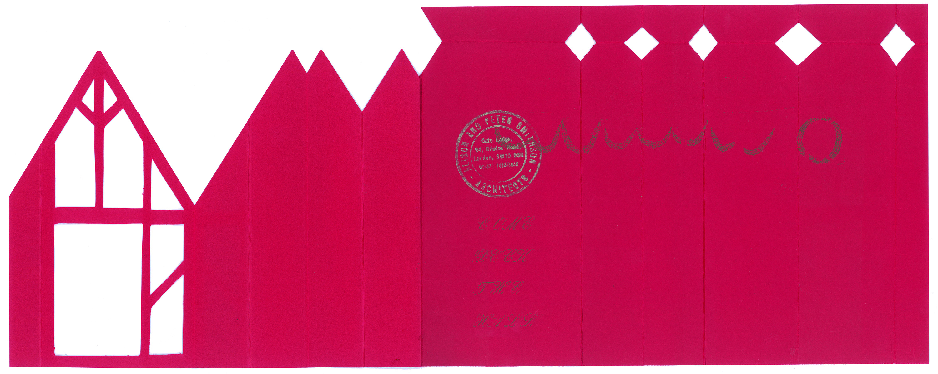 Alison Smithson Christmas cards