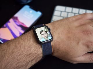 watchOS 8 with Portraits watch face