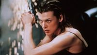 Milla Jovovich as Alice in Resident Evil (2002)