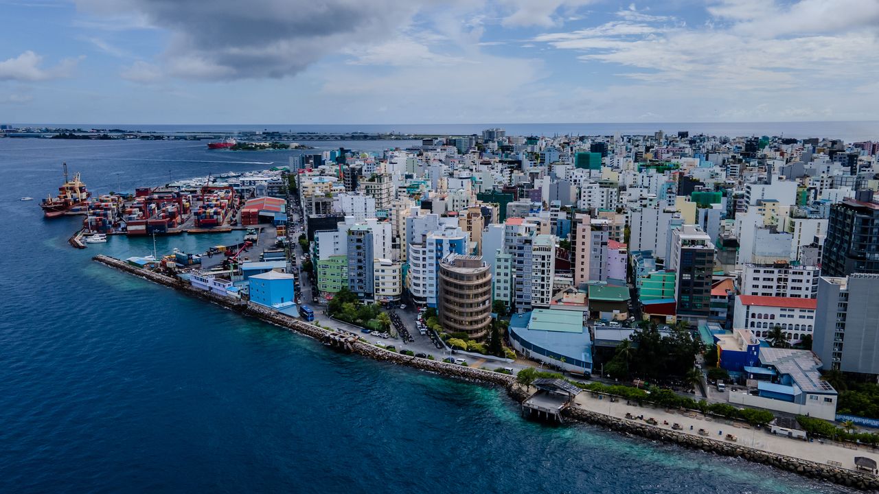 Malé, capital of the Maldives