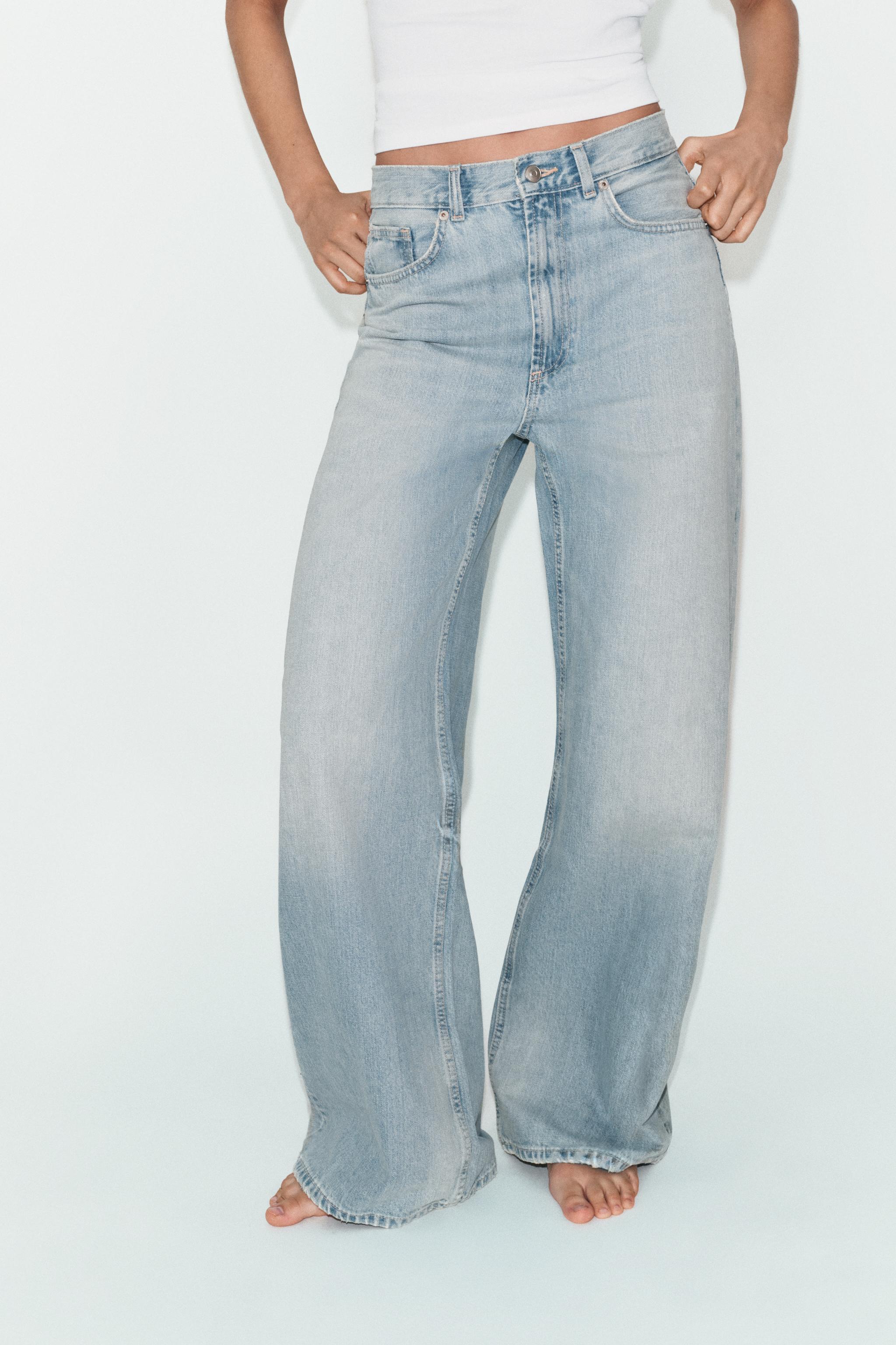 Trf Extra Wide Leg High-Waist Jeans