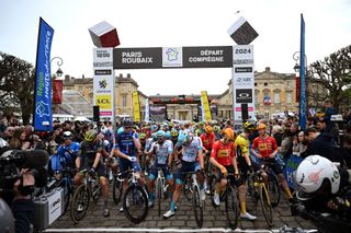 Paris-Roubaix 2024: the start line view