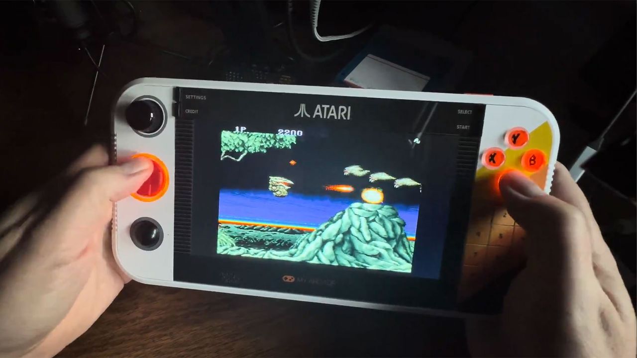 MyArcade Atari Gamestation Go gaming