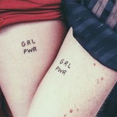 GRL PWR Tattoo Trend