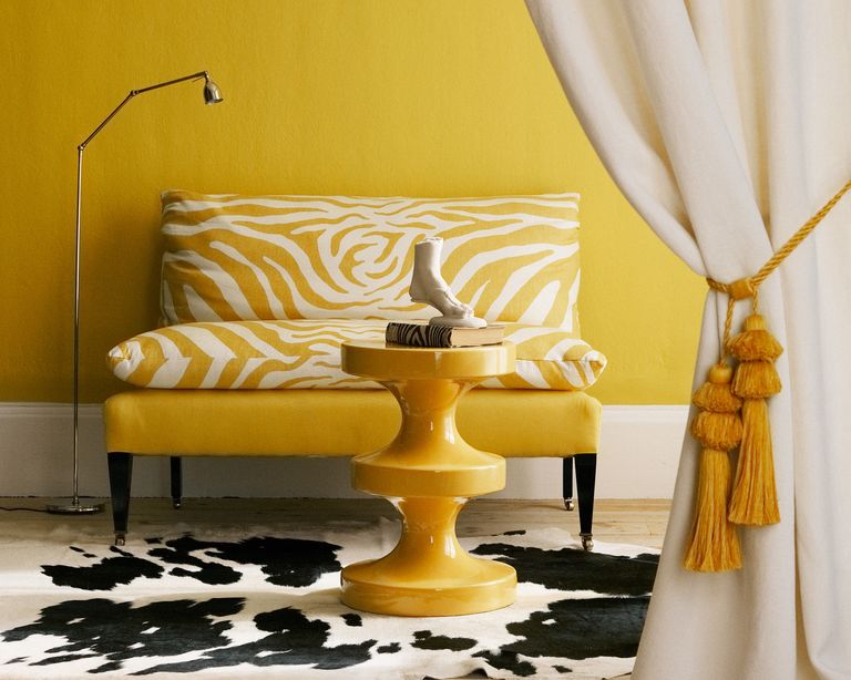 Paint Trends 2021 The Colors You Need For Wonder Walls Homes Gardens - Yellow And Grey Home Decorating Ideas