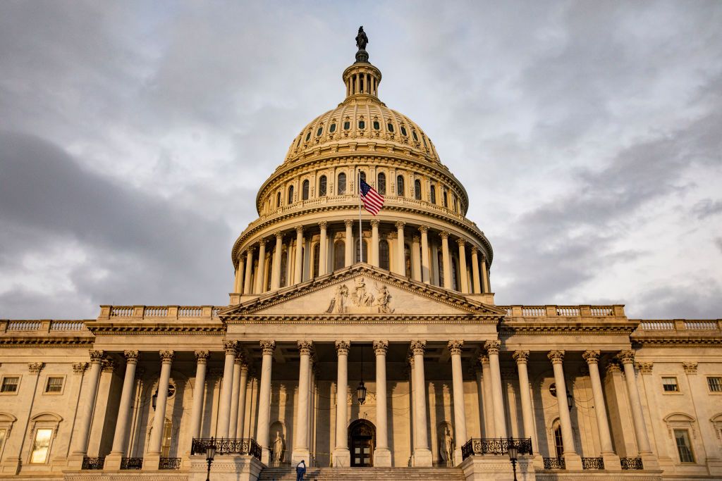 The U.S. Capitol.