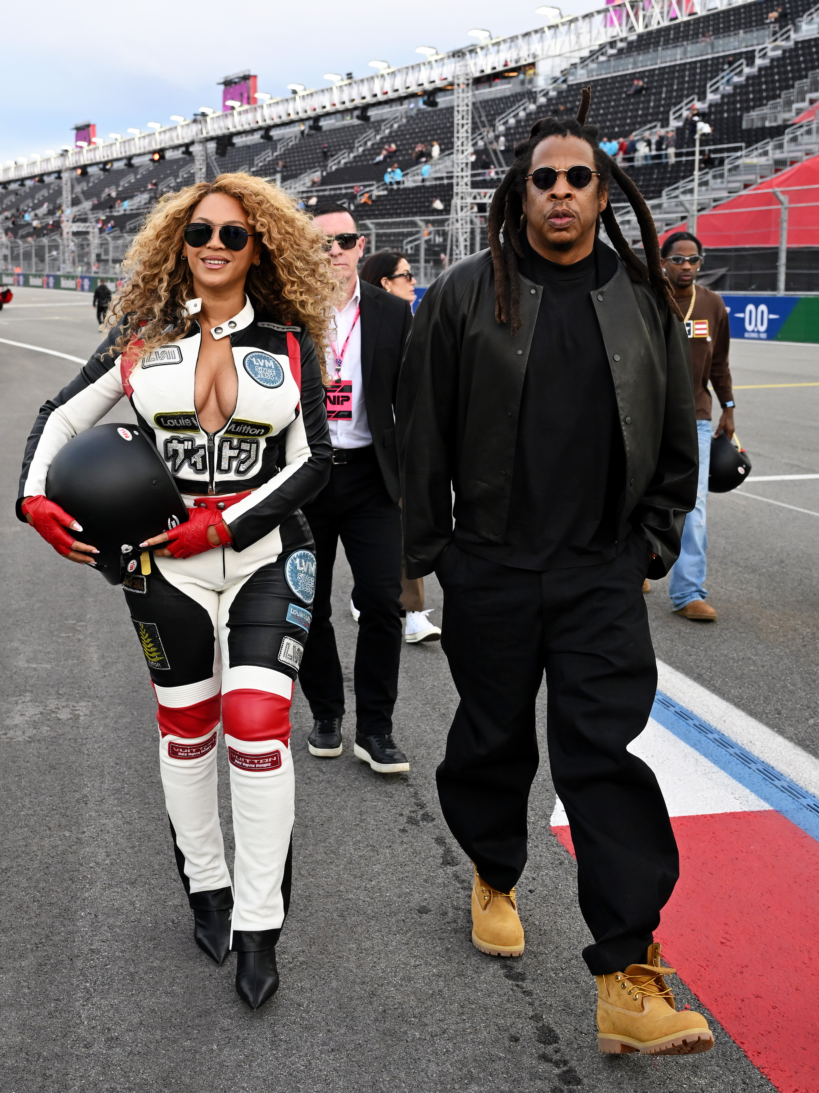 celebrities attending the 2025 las vegas grand prix