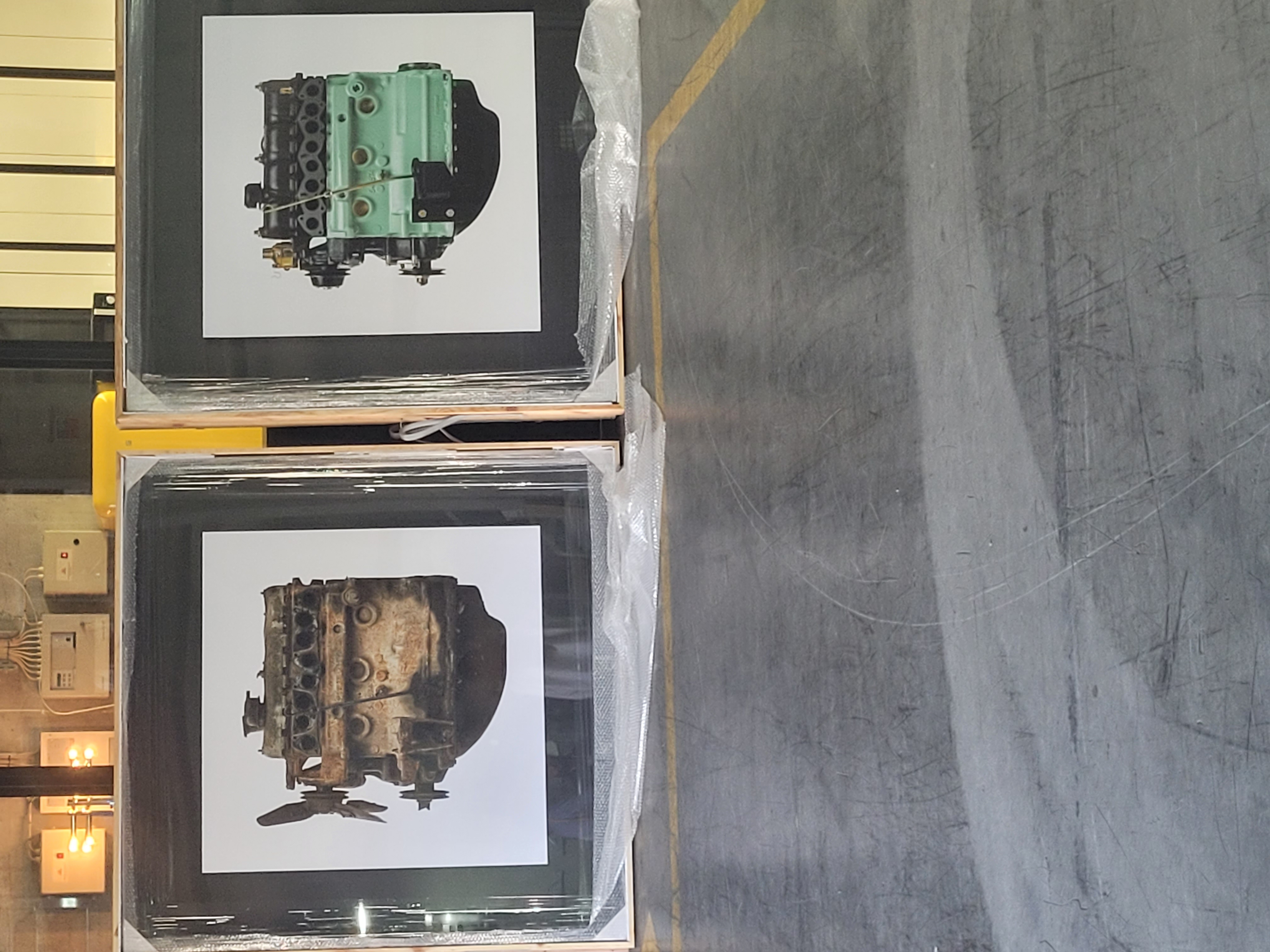 Unrestored Land Rovers make great photographic subjects