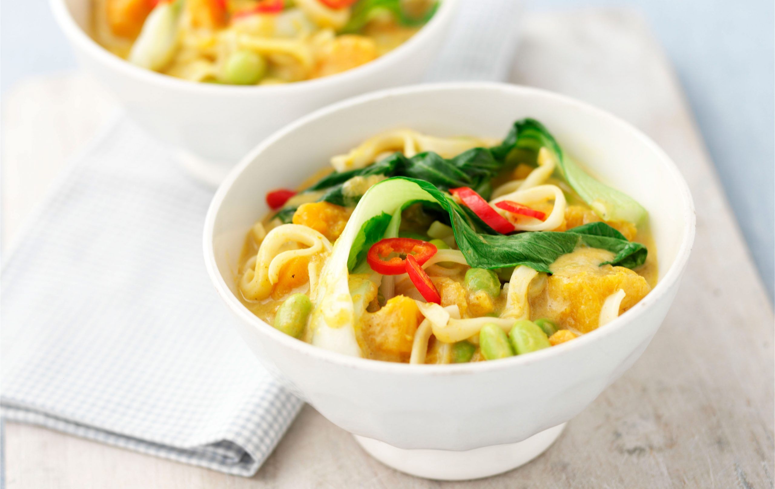 Thai curried noodles recipe