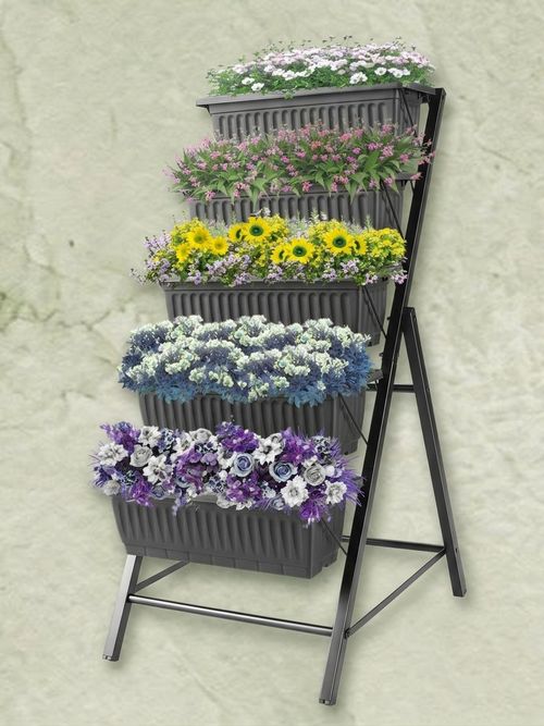 Arlmont & Co. Denishia 5 Tiers Vertical Garden Planter