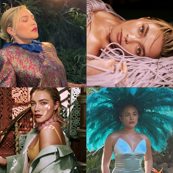 Florence Pugh for Who What Wear May Cover