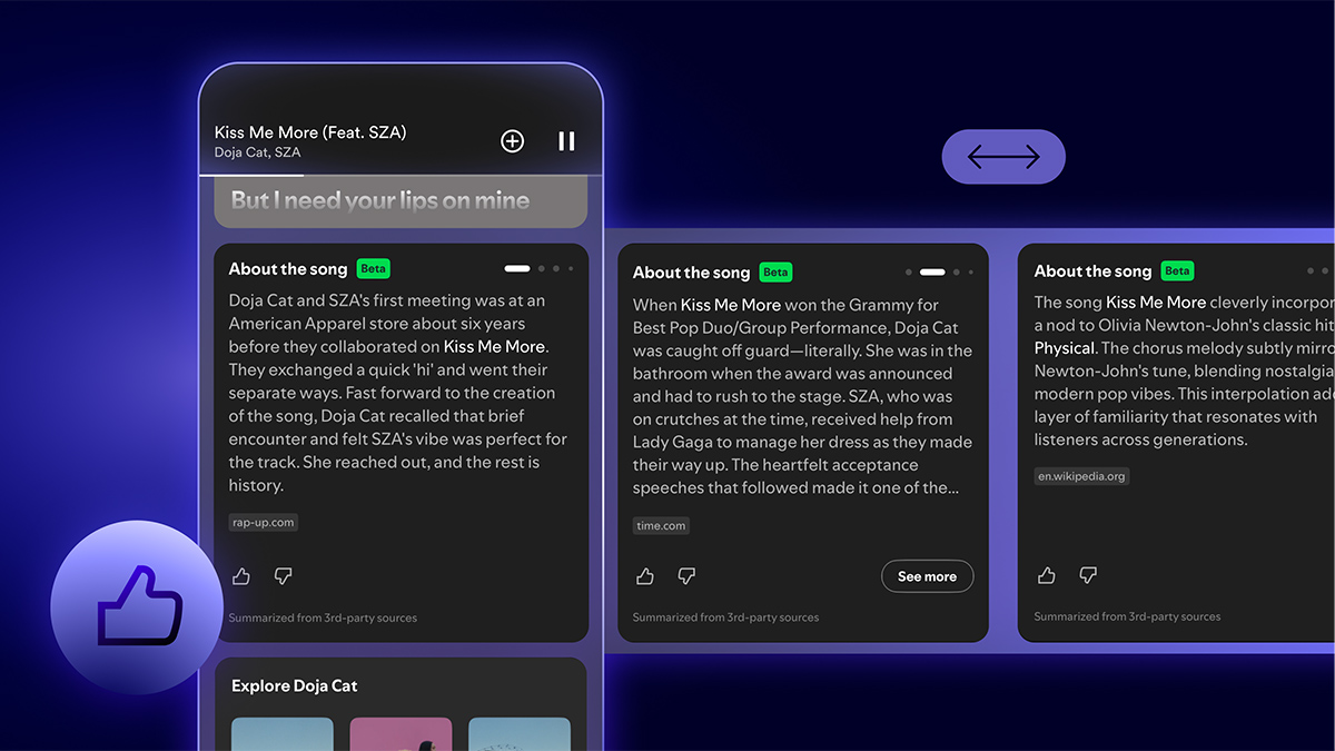 Spotify Song Credits and SongDNA