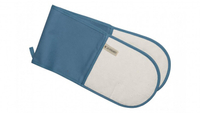 Le Creuset Double Oven Glove in Marine