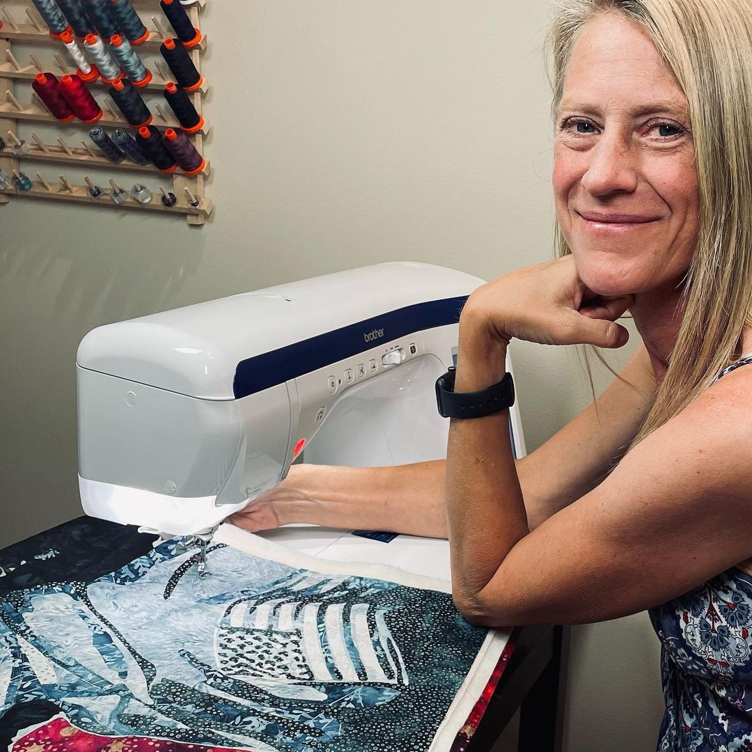 Astronaut Unveils Quilt Portraits Of First Women To Fly In Space | Space