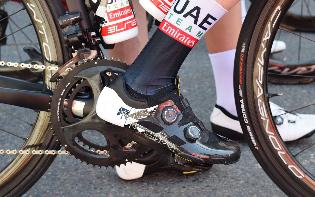 Dan Martin's custom Mavic Comete Ultimate shoes